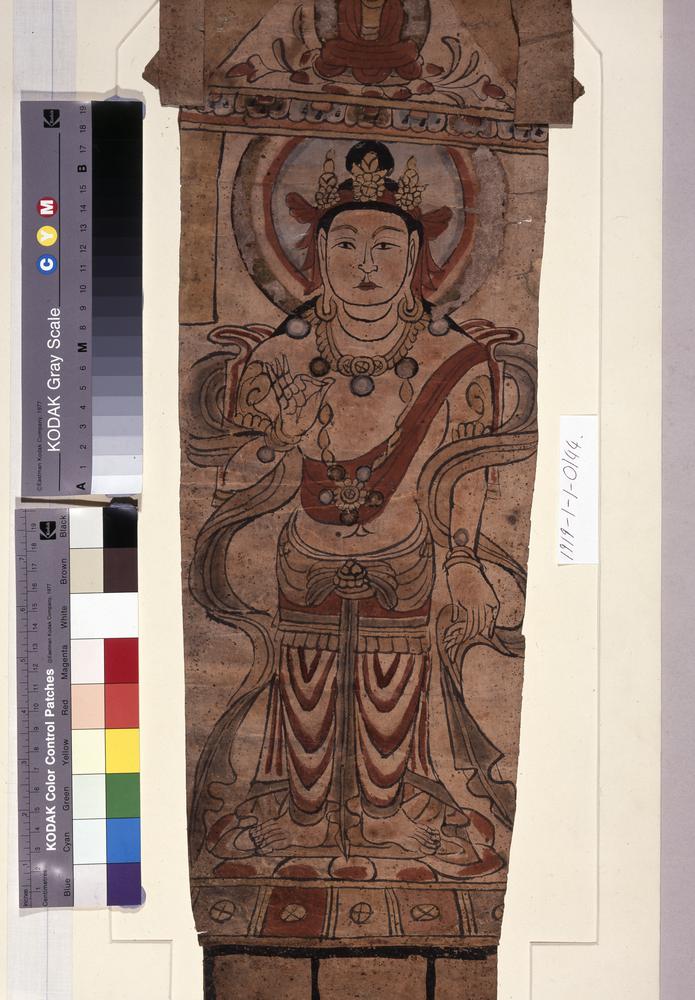 图片[4]-banner; painting; 幡(Chinese); 繪畫(Chinese) BM-1919-0101-0.144-China Archive